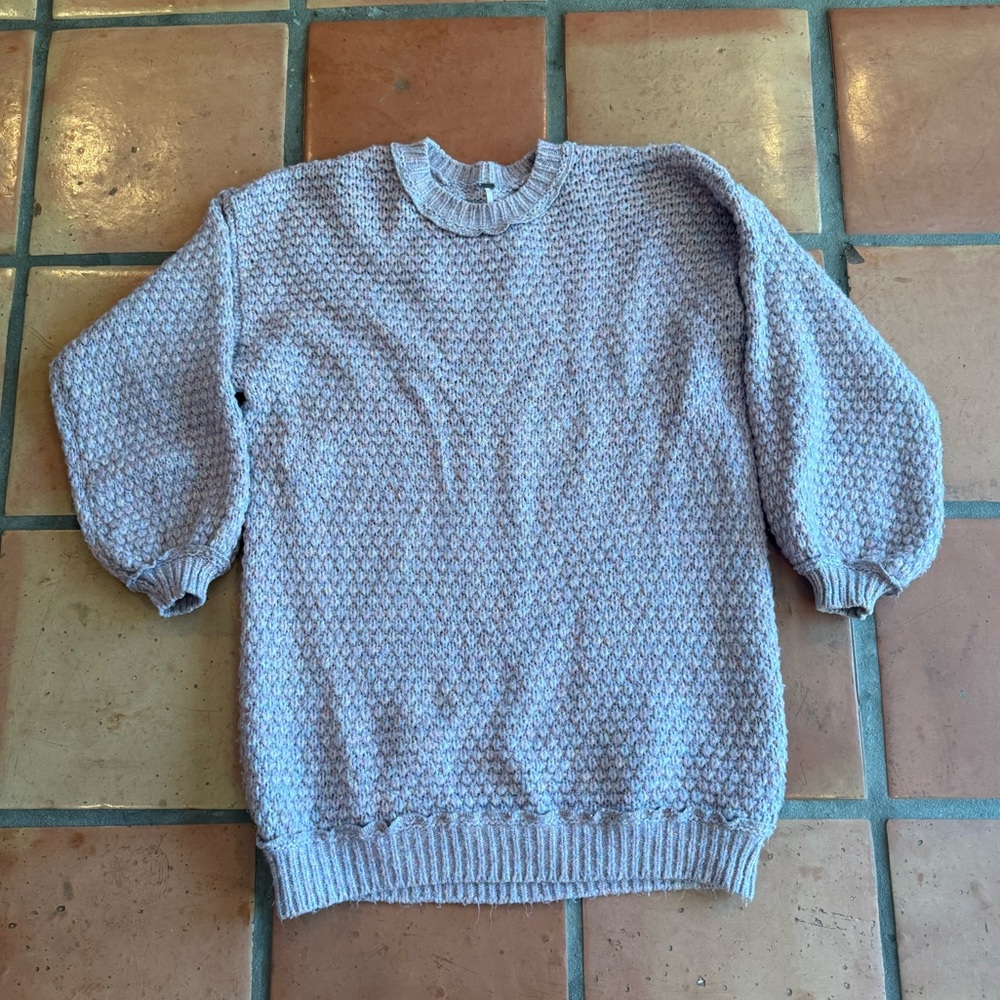 Free People Sweater Mini Dress